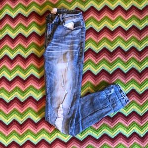 BKE Denim - Distressed Stella Skinny Jeans